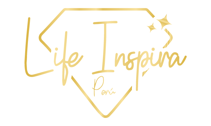 Logotipo de Life Inspira Perú es un diamante en color dorado